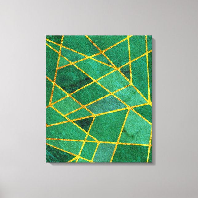 Impressão Em Tela Abstrato nº 245 (Frente)