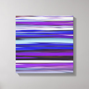 Impressão Em Tela Abstrato nº 2: Desfocamento do Ultravioleta