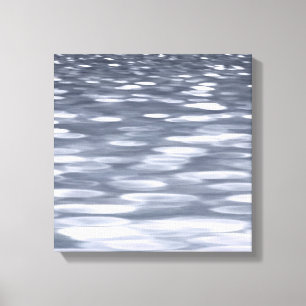 Impressão Em Tela Abstrato nº 3: Shimmer de Gunmetal