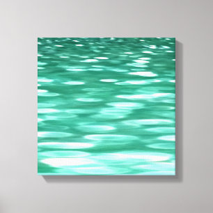 Impressão Em Tela Abstrato nº 3: Shimmer Verde