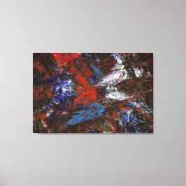 Impressão Em Tela Abstrato na Escuridão