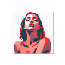 Abstrato, Retrato Moderno, Design