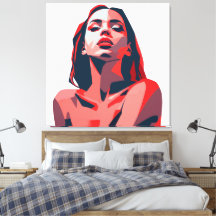 Abstrato, Retrato Moderno, Design