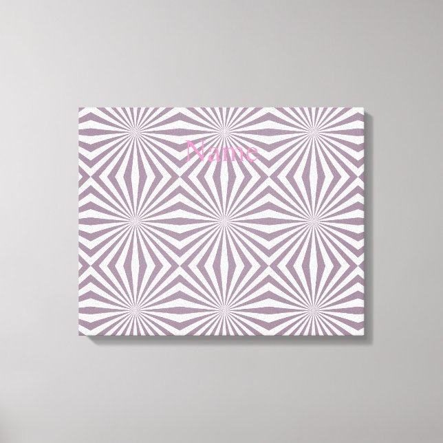 Impressão Em Tela Abstrato Starburst Thunder_Cove (Frente)