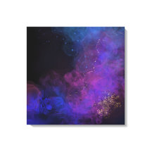 Abstrato Tinta de Pintura Preta Púrpura