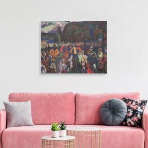 Impressão Em Tela Abstrato Vitalit, Wassily Kandinsky Colorful Life