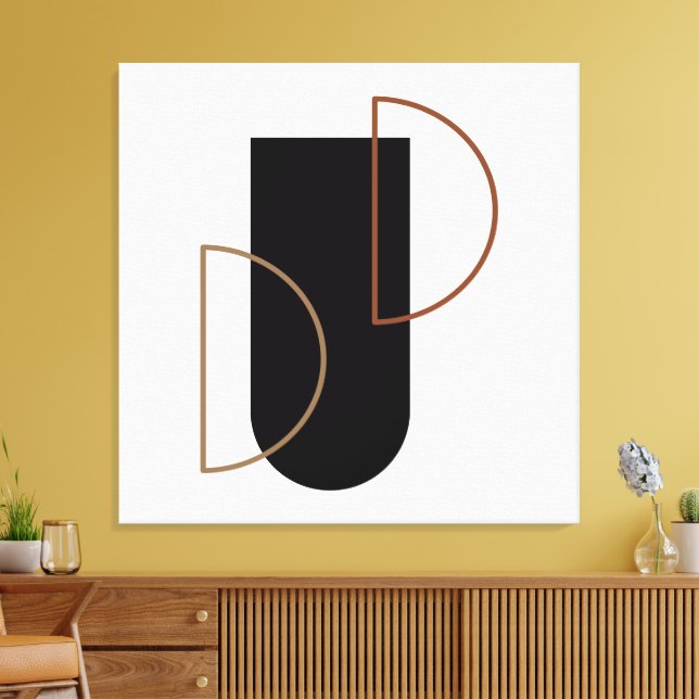 Impressão Em Tela Abstrato Wall art (Insitu(Sala de estar))