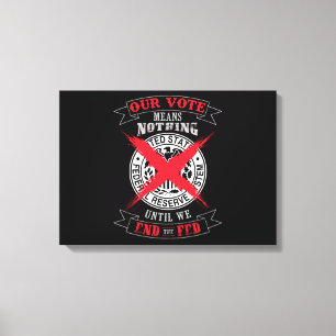 Impressão Em Tela Acabar Com A Arte Da Parede Fed