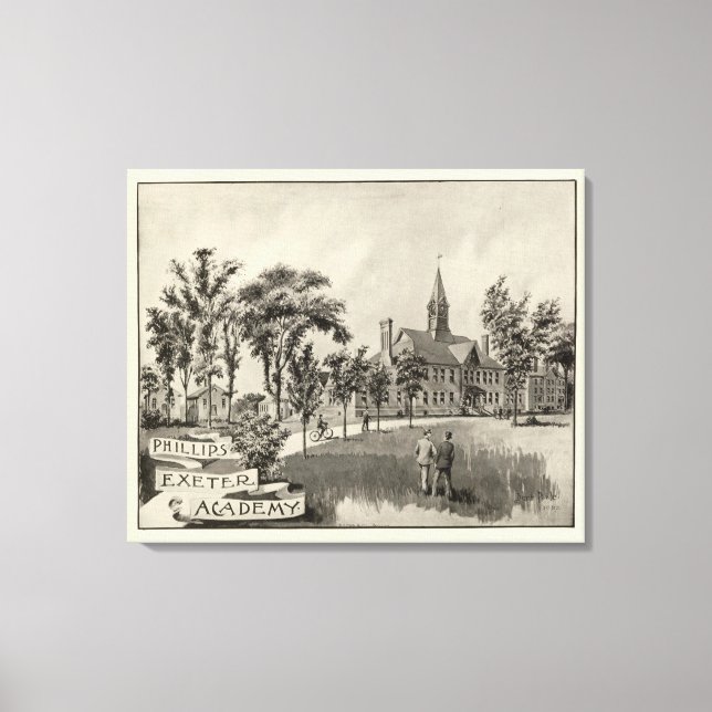Impressão Em Tela Academia Phillips Exeter (Frente)