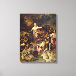 Impressão Em Tela Acampamento aciganado, 1848