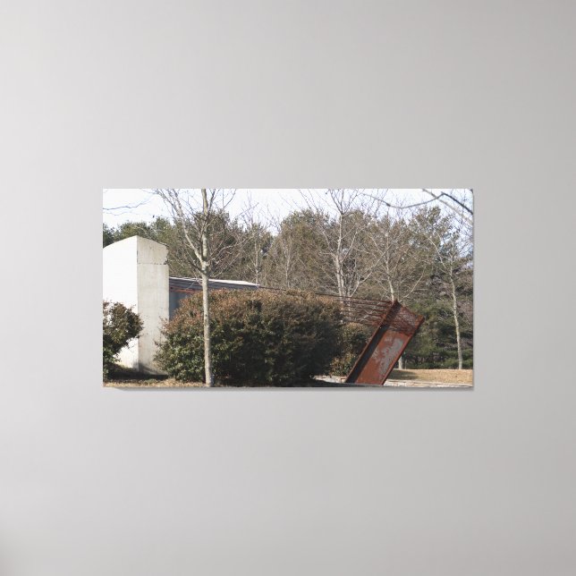 Impressão Em Tela Aço I-Beam de 911 (Frente)