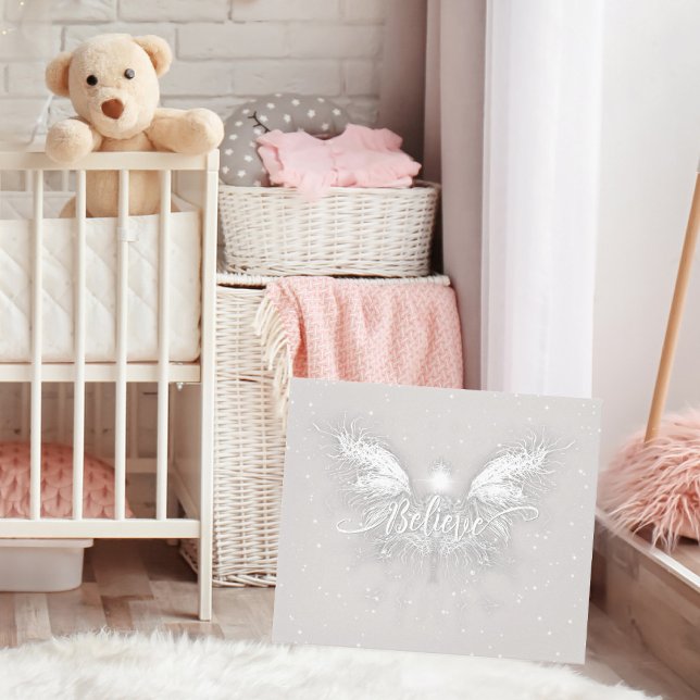 Impressão Em Tela Acredite na fantasia de Fairy Starlight (Criador carregado)