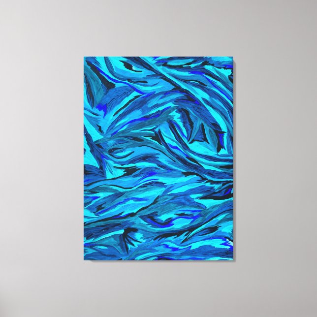 Impressão Em Tela Acrylic Painting (Frente)