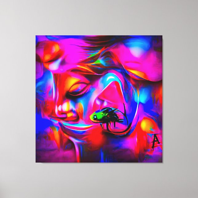 Impressão Em Tela Acusticófobia 2 (Frente)