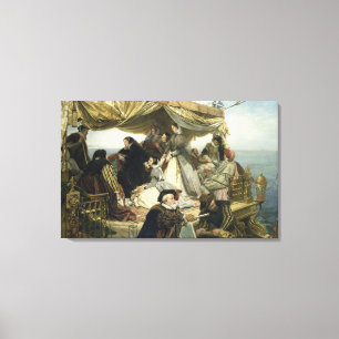 Impressão Em Tela Adeus de T33653 Mary Stuart a France, 1862