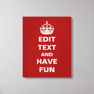 Impressão Em Tela Adicione seu próprio texto aqui!