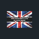 Impressão Em Tela Adicione seu texto ao Travesseiro decorativo de si<br><div class="desc">Adicionar o texto no sinalizador Inglês</div>