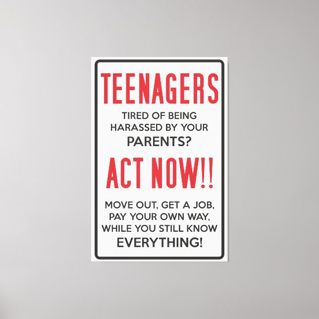 Impressão Em Tela Adolescentes, Cansados de serem assediados? Aja ag (Frente)