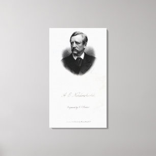 Impressão Em Tela Adolf Erik Nordenskiold, 1880