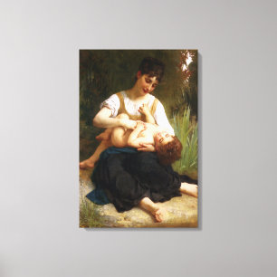 Impressão Em Tela Adolphus Child and Teen por William Bouguereau