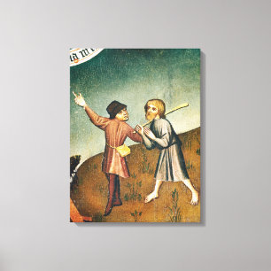 Impressão Em Tela Adoração dos Magi, detalhe de