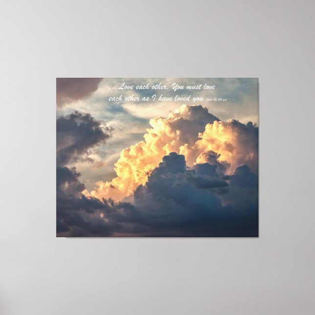 Impressão Em Tela Adoram-se mutuamente (Frente)