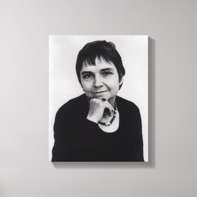 Impressão Em Tela Adrienne Cecile Rich, anos 70 (Frente)