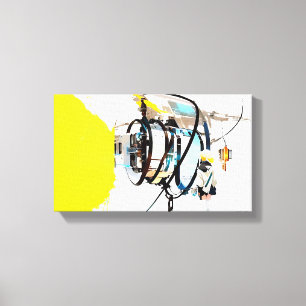 Impressão Em Tela Aether Kiosk Art