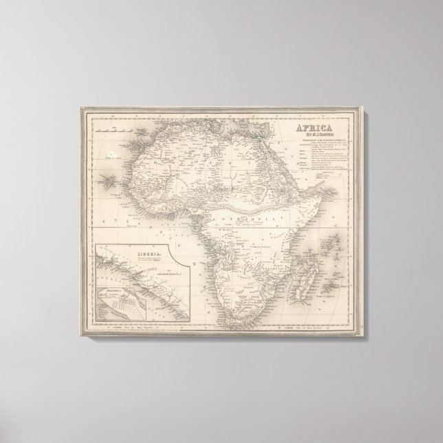 Impressão Em Tela África (Frente)