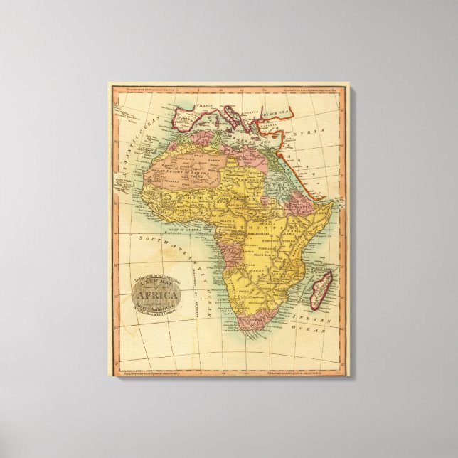 Impressão Em Tela África 3 (Frente)
