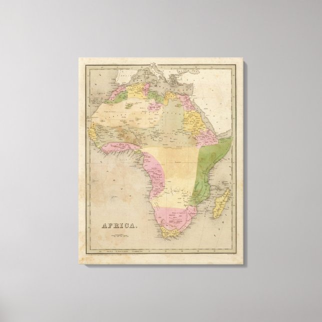 Impressão Em Tela África 42 (Frente)