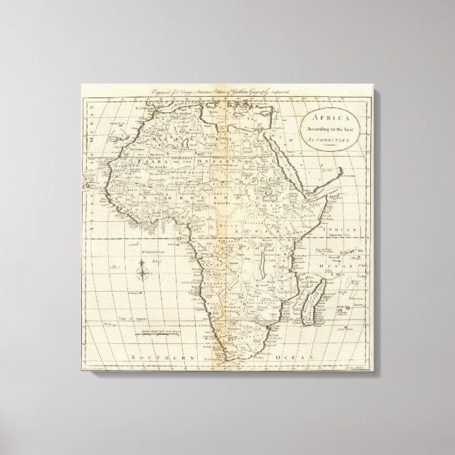 Impressão Em Tela África 45 (Frente)