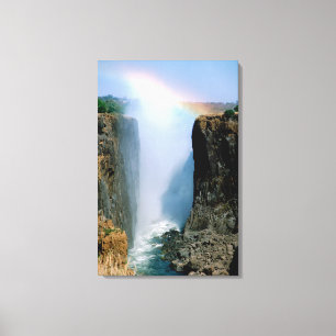 Impressão Em Tela África, Zâmbia, Parque Nacional das Cataratas Vitó
