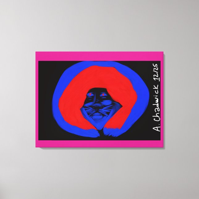 Impressão Em Tela African American Art (Frente)