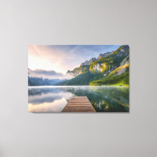Impressão Em Tela Água   Azure Alpin Lake, Áustria