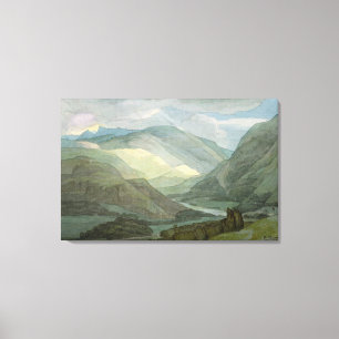 Impressão Em Tela Água de Rydal, 1786 (w/c)