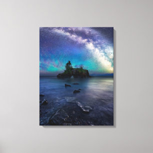 Impressão Em Tela Água Lago Superior Minnesota
