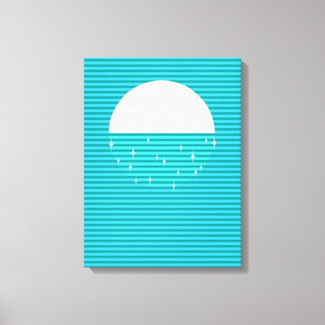 Impressão Em Tela ÁGUA - Os Quatro Elementos (Frente)