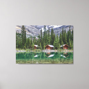 Impressão Em Tela Água Yoho National Park Canadá
