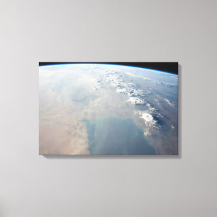 Impressão Em Tela Águas Azuis Tropicais Do Golfo Persa. 2