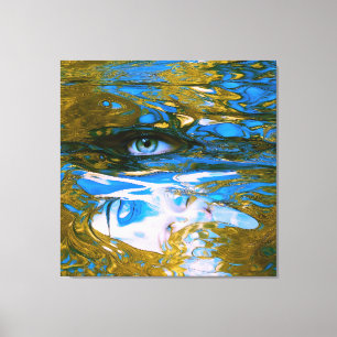 Impressão Em Tela Águas Místicas