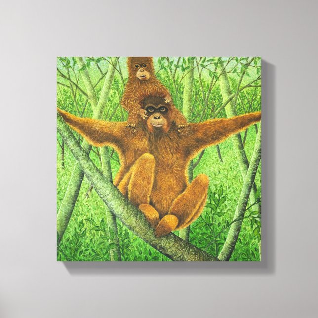 Impressão Em Tela Aguente firme (Frente)