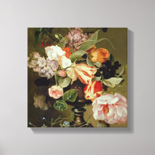 Impressão Em Tela Ainda vida com flores
