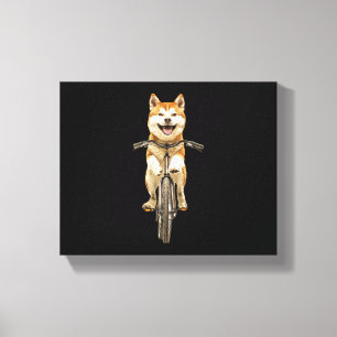 Impressão Em Tela Akita