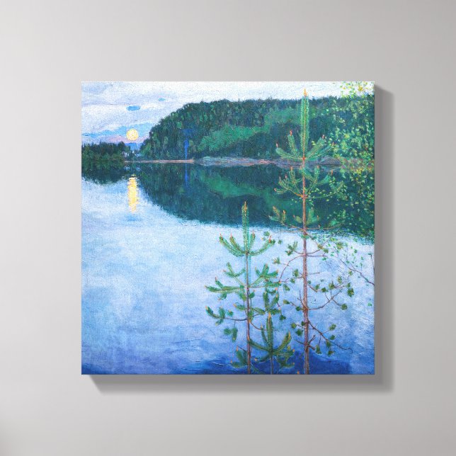 Impressão Em Tela Akseli Gallen-Kallela - Primavera Night (Frente)