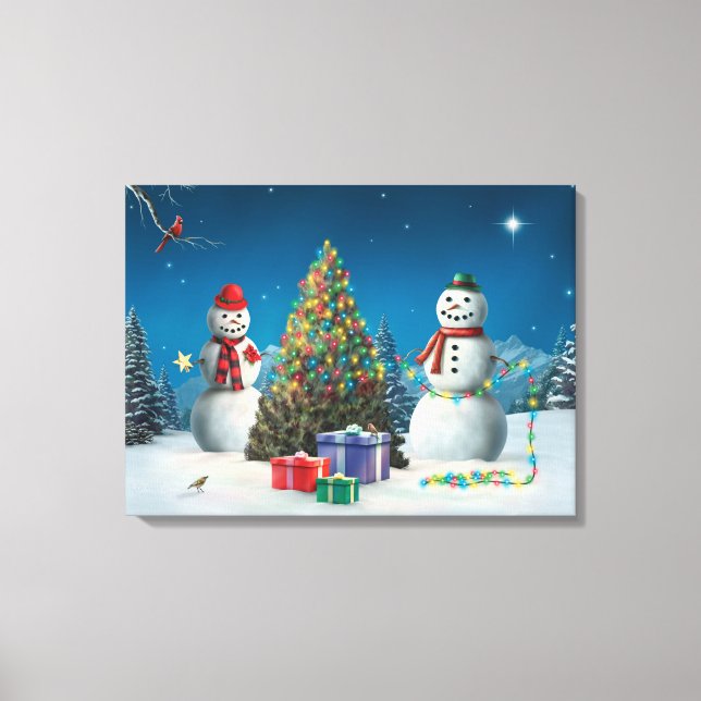 Impressão Em Tela Alan Giana "All is Bright" - Tela impressa (Frente)