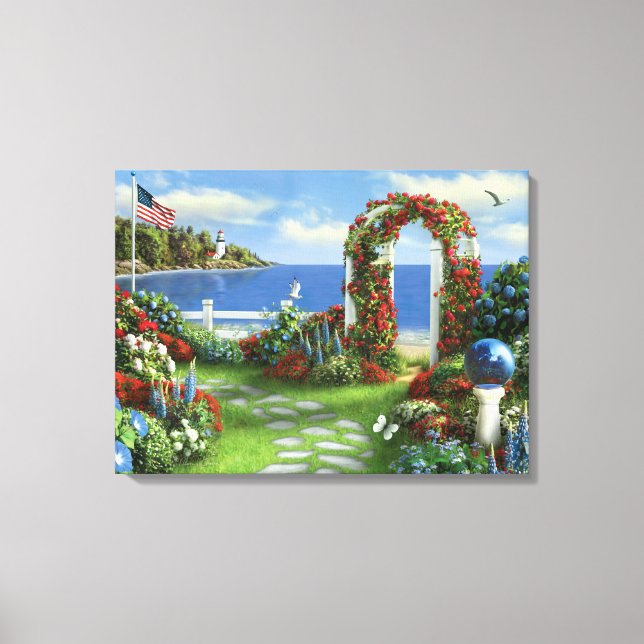 Impressão Em Tela Alan Giana "Asas Silenciosas da Liberdade" (Frente)