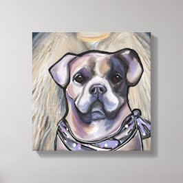 Impressão Em Tela Alapaha Blue Blood Bulldog