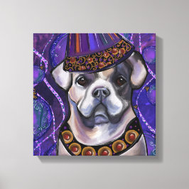 Impressão Em Tela Alapaha Blue Blood Bulldog