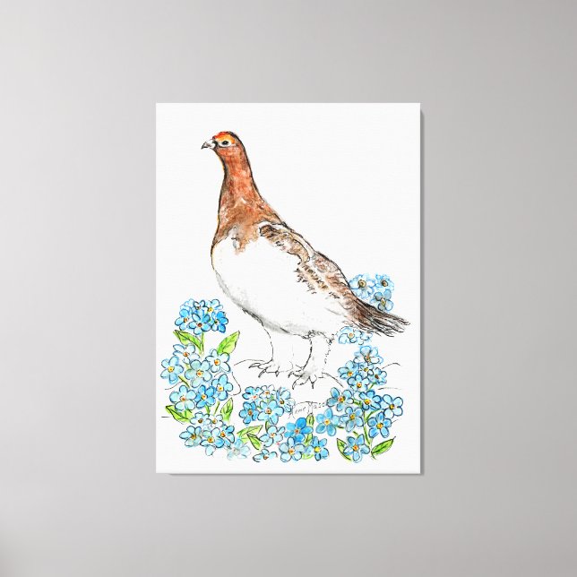 Impressão Em Tela Alasca (Frente)